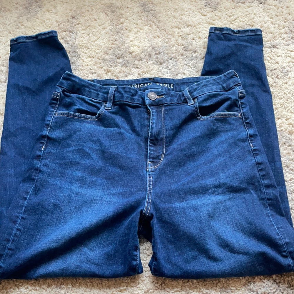 American eagle curvy jeggings